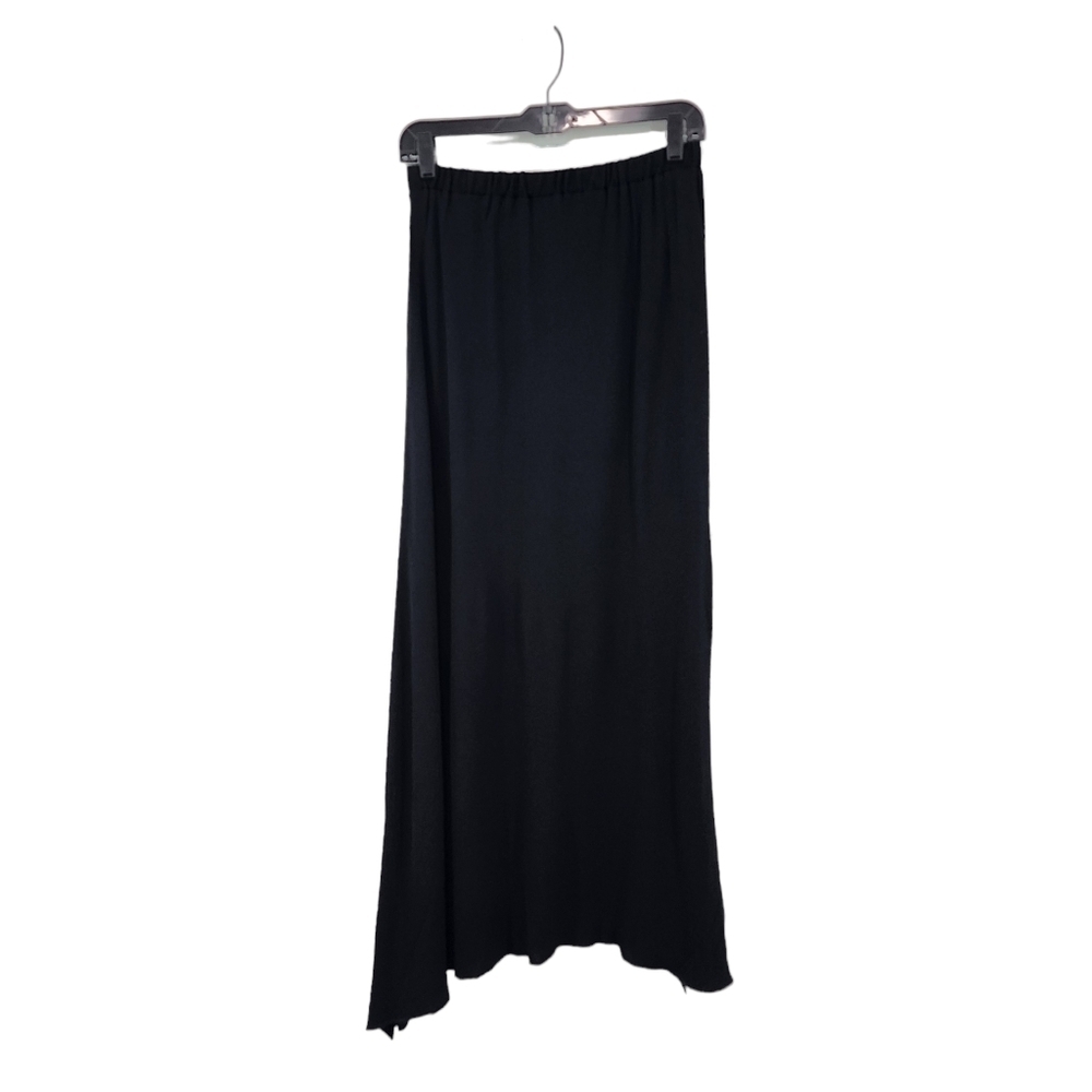 Studio 90 Women's Solid Asymmetrical Hem Maxi Skirt